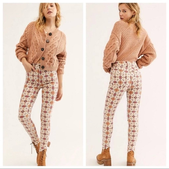 Free People Wild Child Skinny Jeans - Picture 1 of 16